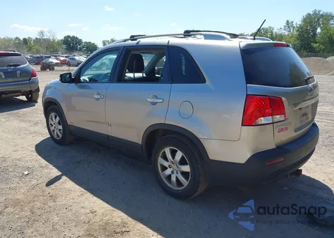 2012 Kia Sorento Lx V6 из США, поврежденный, VIN 5XYKTDA21CG278461